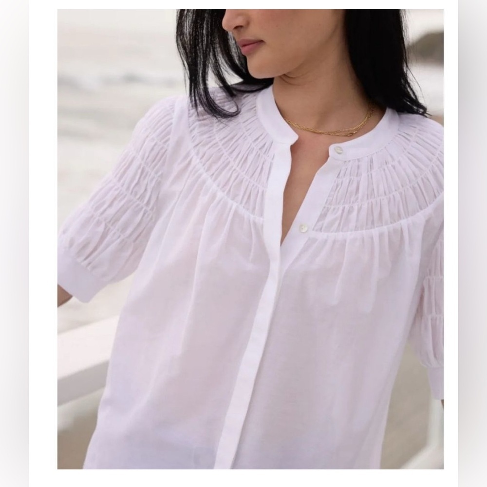 AYR Silk Cotton The Love Spell Blouse in Black , size Small - Picture 13 of 14